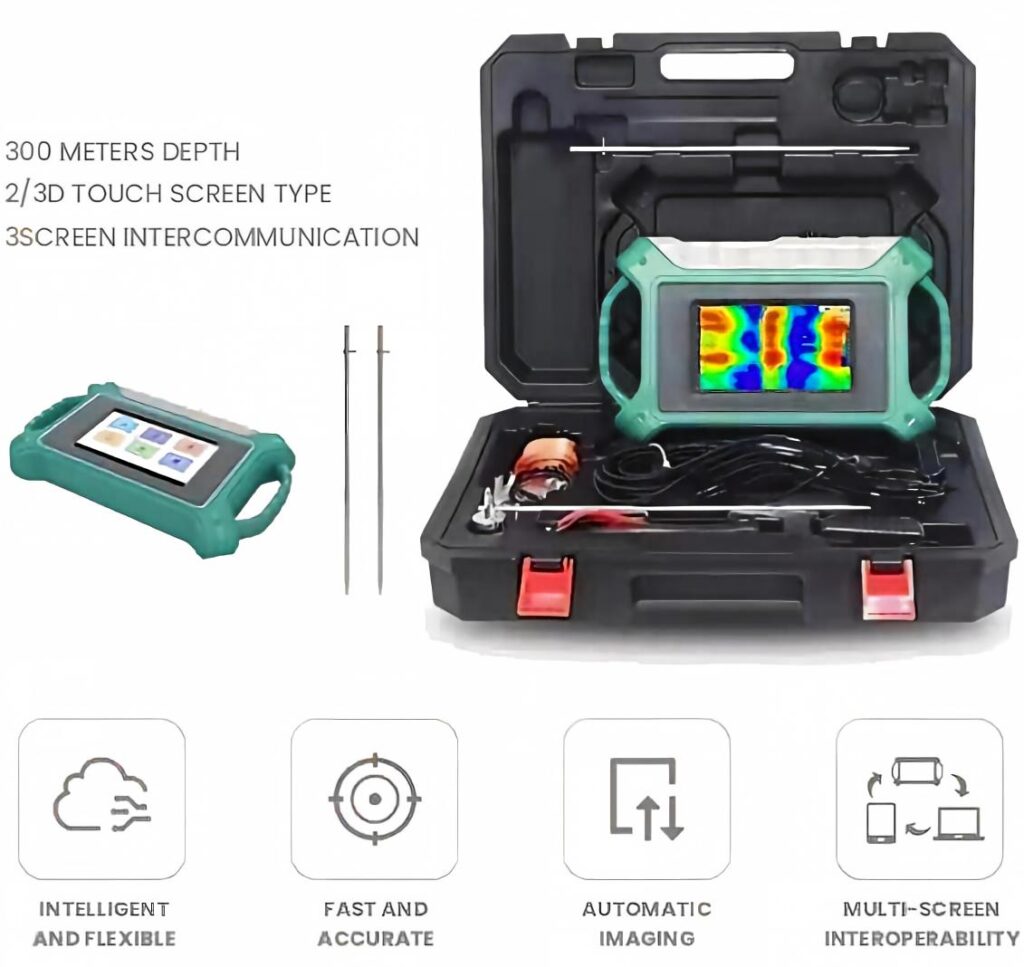HYMT‑300 water detector case study France | Field Project
