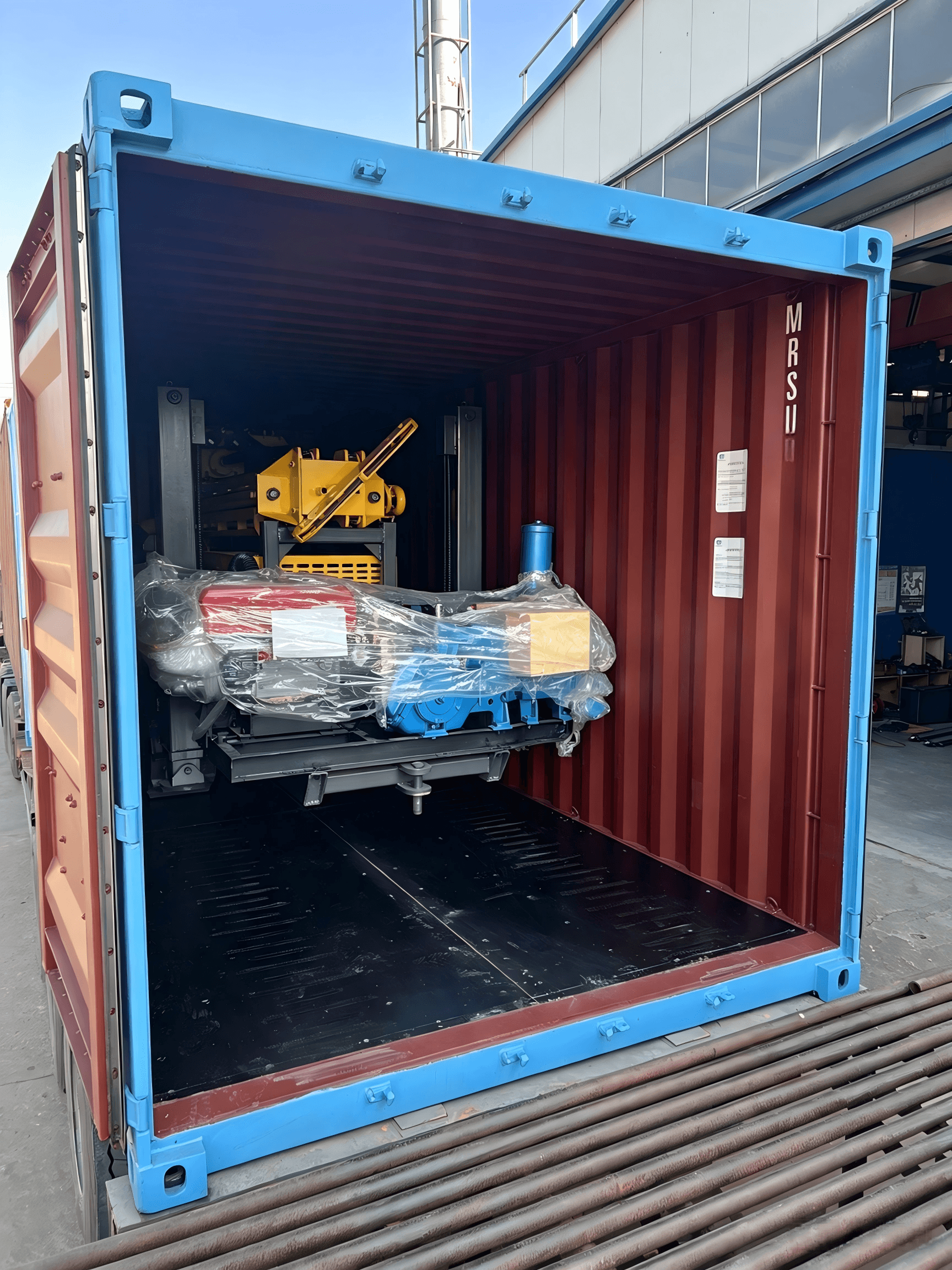 HY350 water well drilling rig delivery