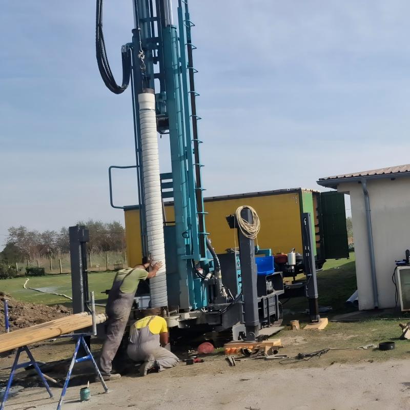 water well Drilling rig operation