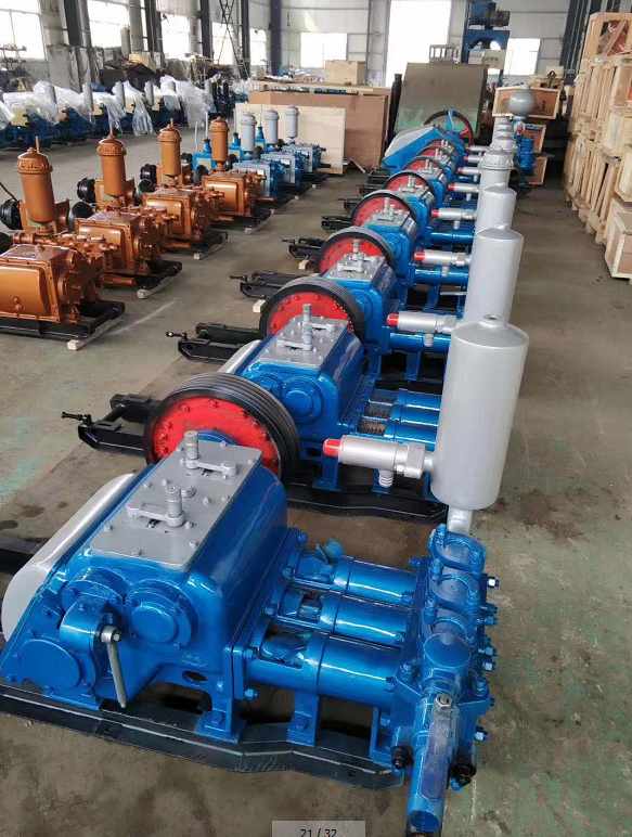 BW250 mud pump batch production workshop