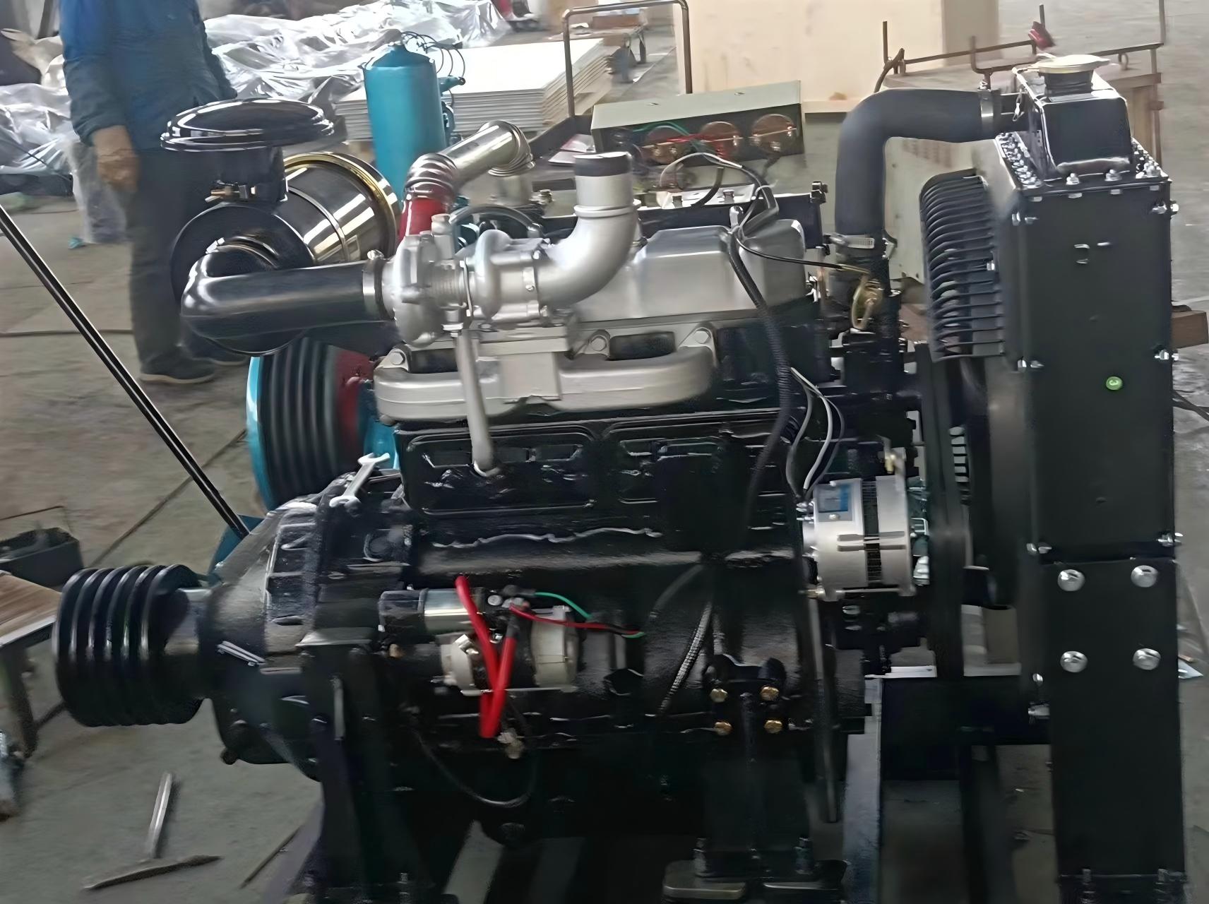 Diesel engine unit for BW600 mud pump