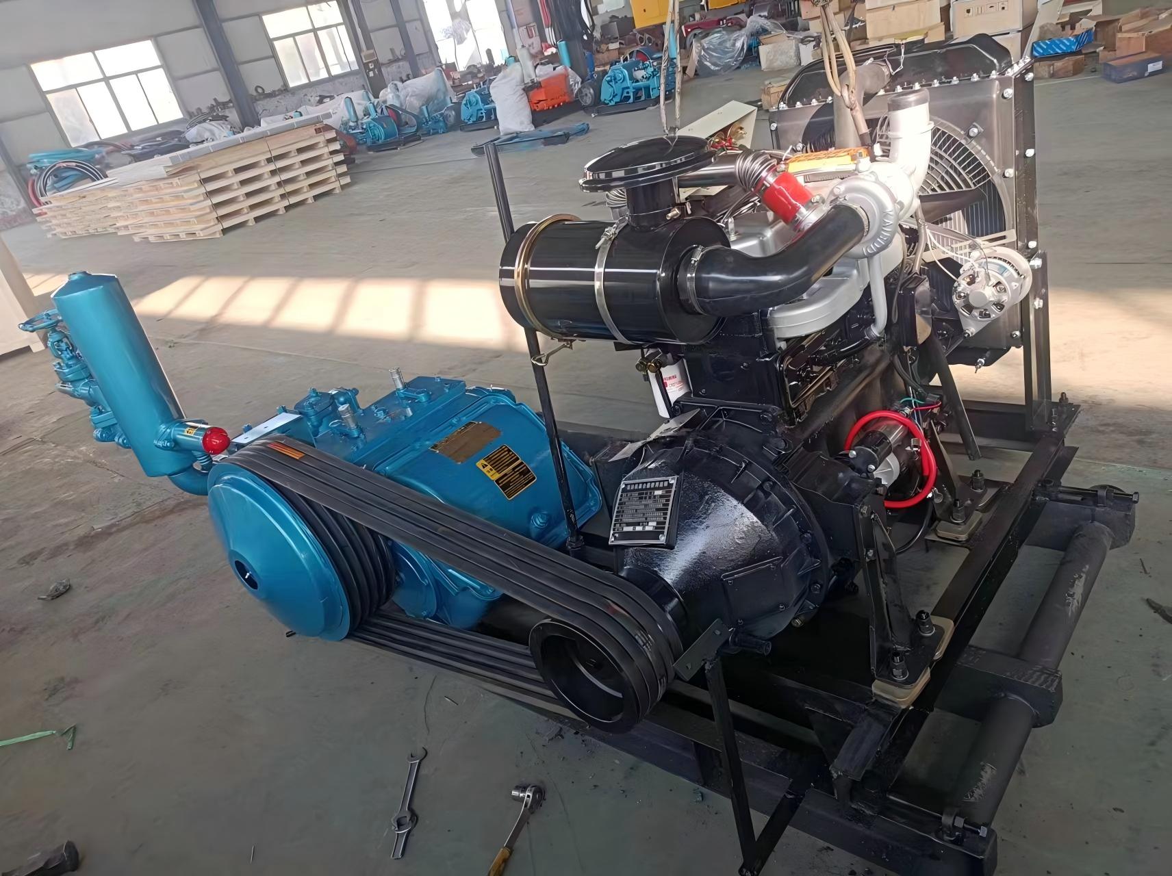 BW600 triplex mud pump for borehole drilling