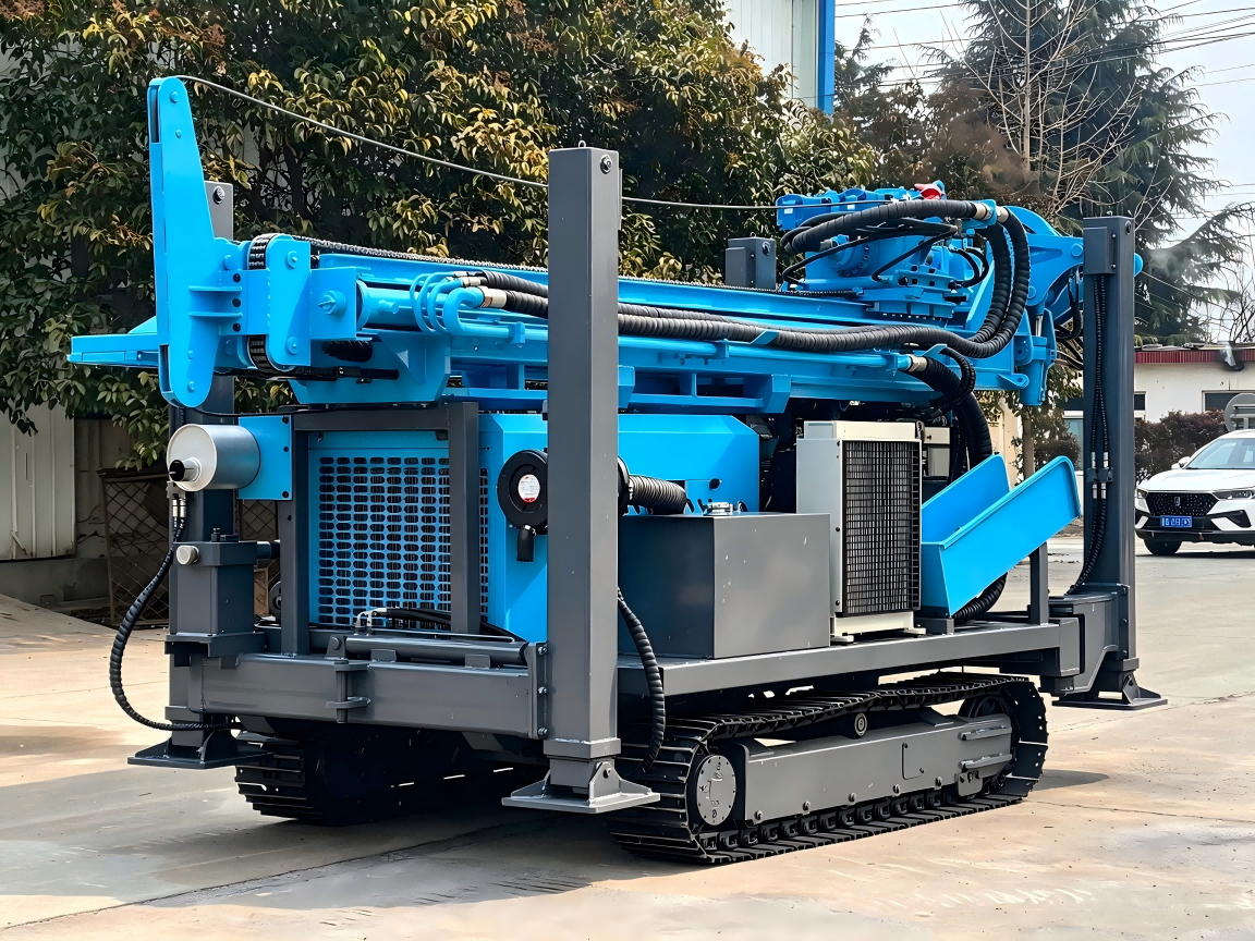 HY600 full hydraulic DTH drilling rig